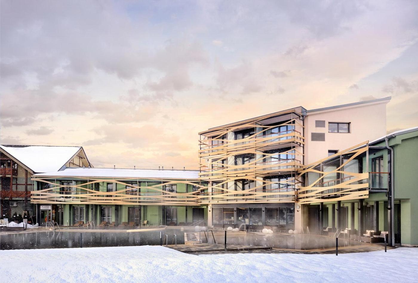 Hotel Galeria Thermal Besenova Exterior photo